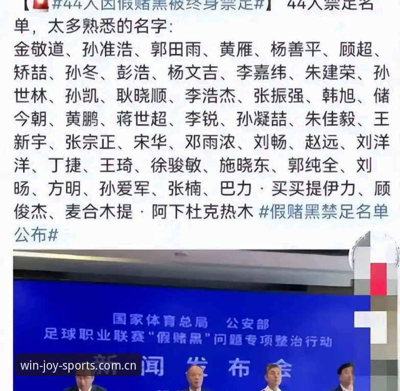 盈嘉体育有哪些功能 中国足协第三批禁足名单深度解析:17人终身禁赛与体育生态重塑完整指南